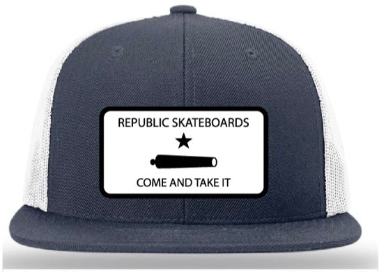 BLUE/WHITE REPUBLIC SNAPBACK