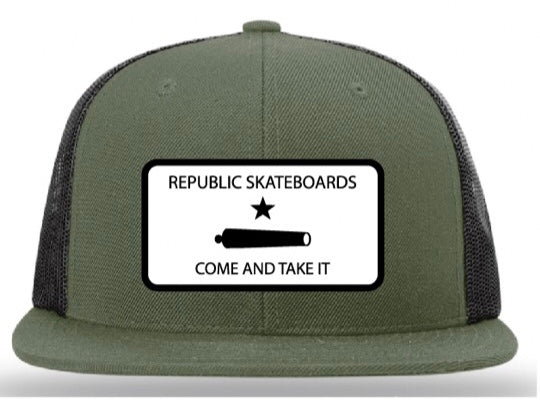 GREEN/BLACK REPUBLIC SNAPBACK
